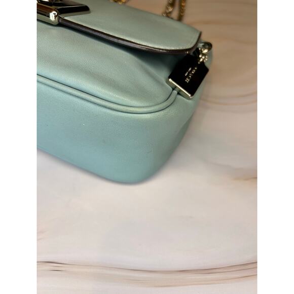 Coach Mini Cassie Crossbody Bag Light Blue - Picture 6 of 9